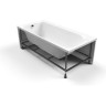 Ванна CERSANIT прямоугольная SMART 170x80 правая 63351